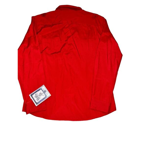 Blue Gear Men's 2XL Red Chili Long/Roll-Up Sleeves Shirt Button Up $38 - Picture 5 of 8